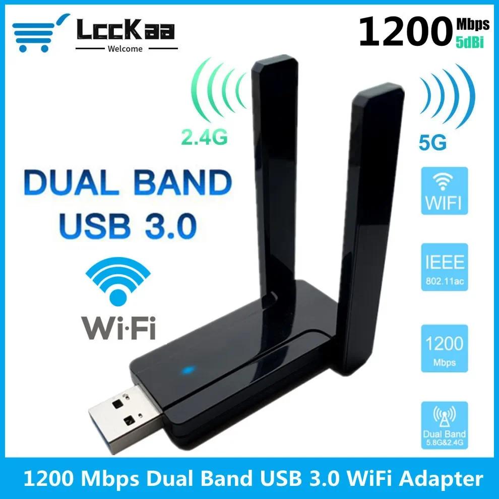 LccKaa USB 3.0  , Ʈ ũž  Ʈũ ī, 1200Mbps  , 2.4Ghz, 5GHz, 802.11AC, A, B, G, N  ׳